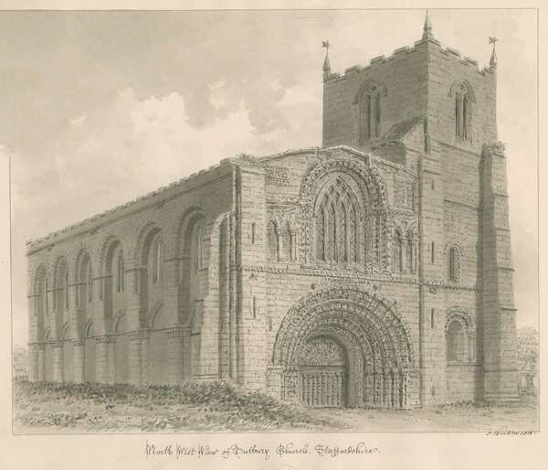 tutbury-priory-church-sepia-drawing-22768896